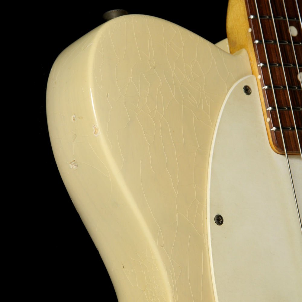 1961 Fender Esquire Electric Guitar Body-Only Refin Vintage White — 5