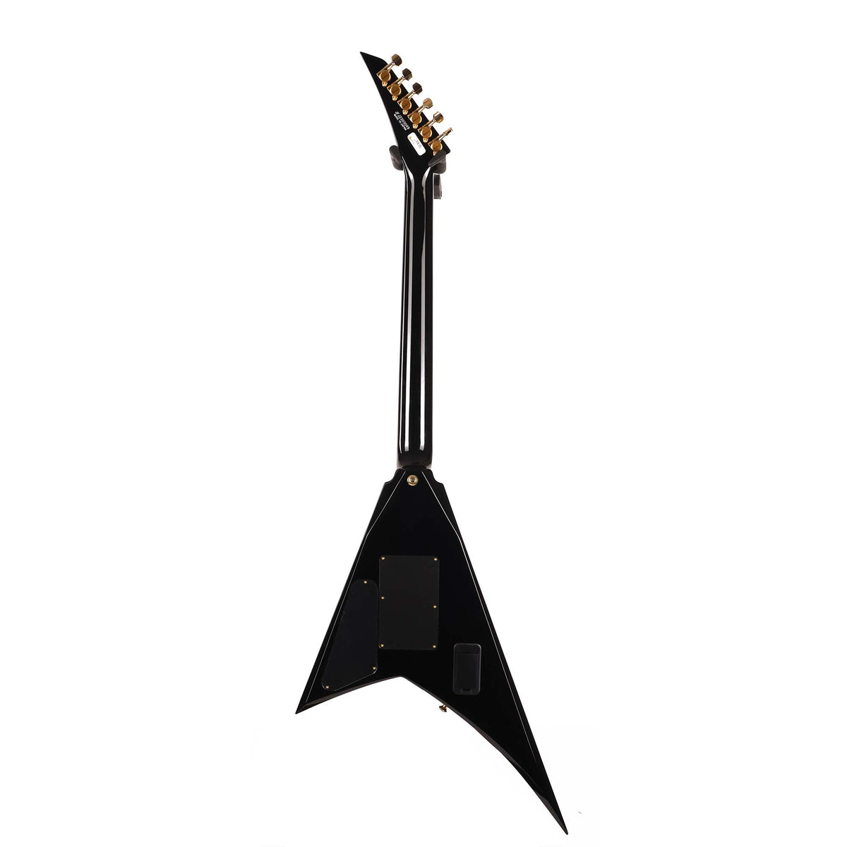 Jackson MJ Series Rhoads RR24MG Black with Yellow Pinstripes — 3