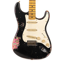 Fender Custom Shop '69 Stratocaster Roasted Ash Masterbuilt Jason Smith Relic Black Over Pink Paisley