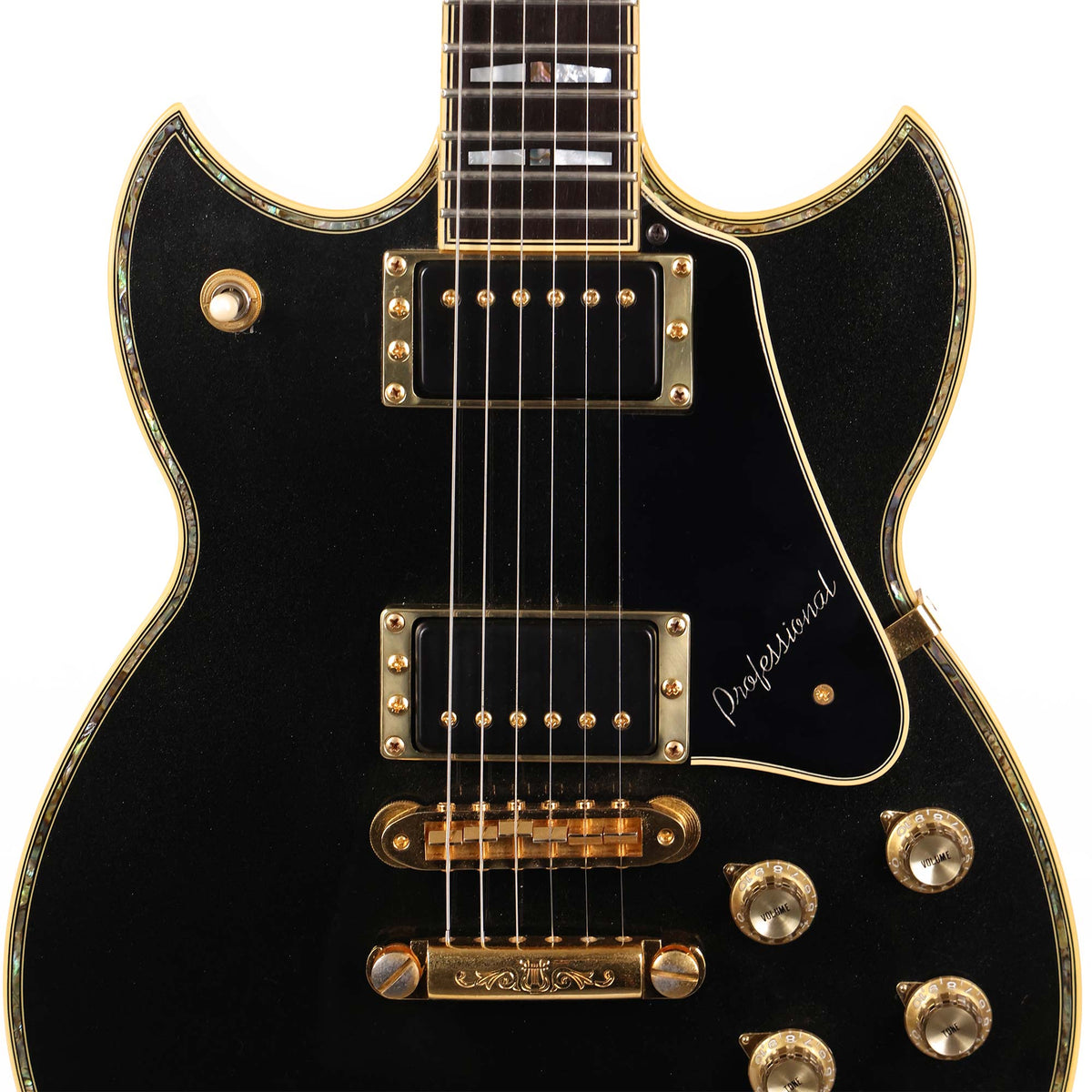 Yamaha SBG3000 40th Anniversary Reissue Charcoal Sparkle 2009 — 4