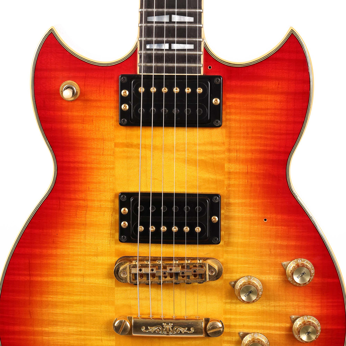 Yamaha SG2000 Cherry Sunburst 1997 — 4