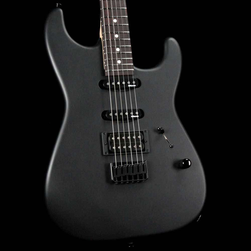 Charvel USA Select San Dimas Style 1 HSS Pitch Black — 1