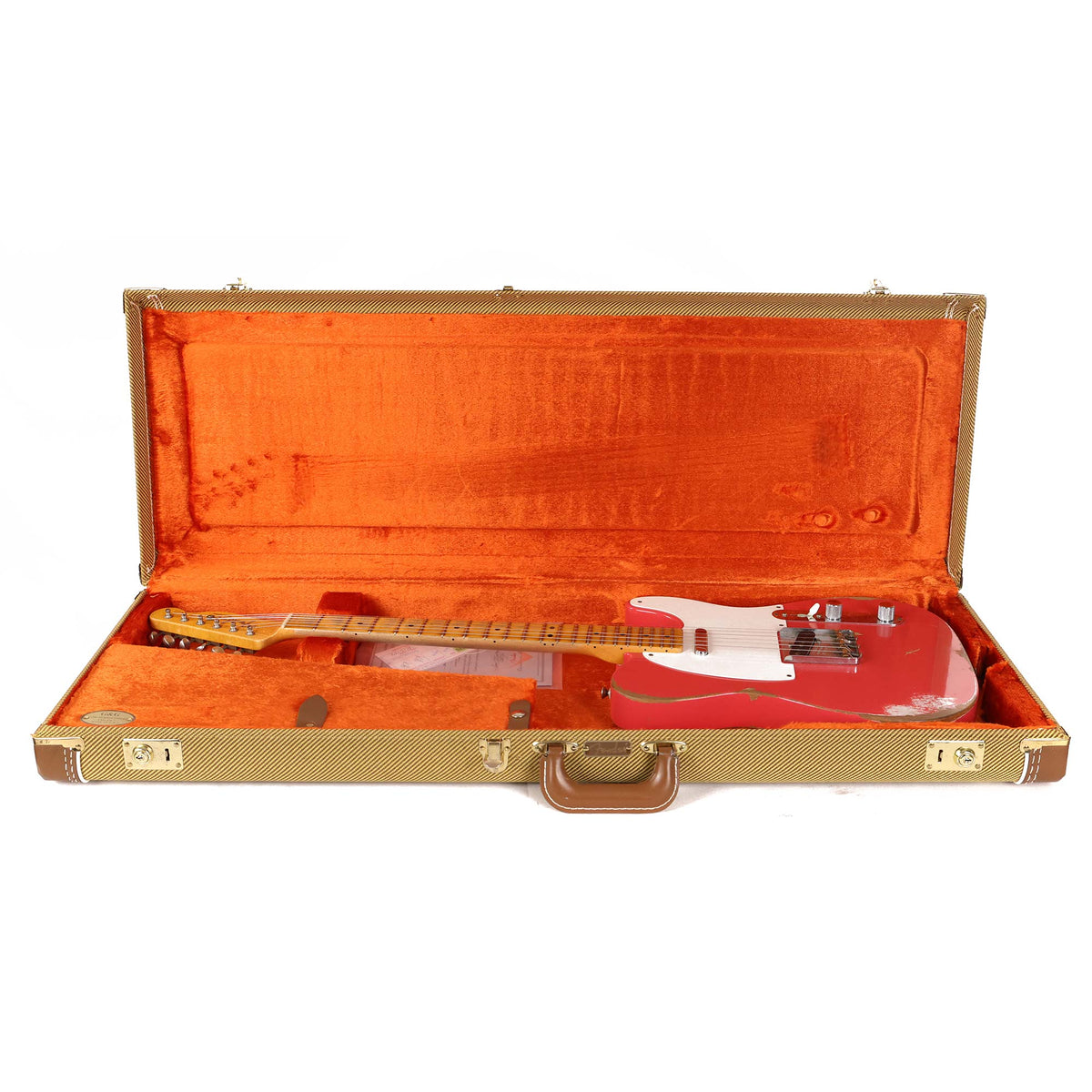 Fender Custom Shop 1950s Telecaster Heavy Relic Fiesta Red 2016 — 12