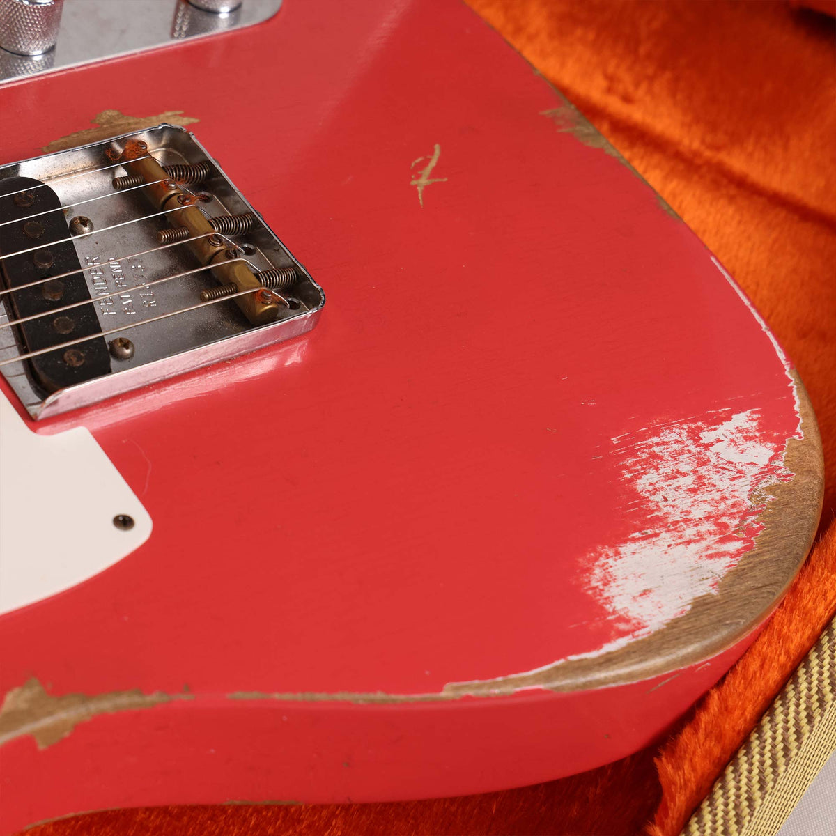 Fender Custom Shop 1950s Telecaster Heavy Relic Fiesta Red 2016 — 5