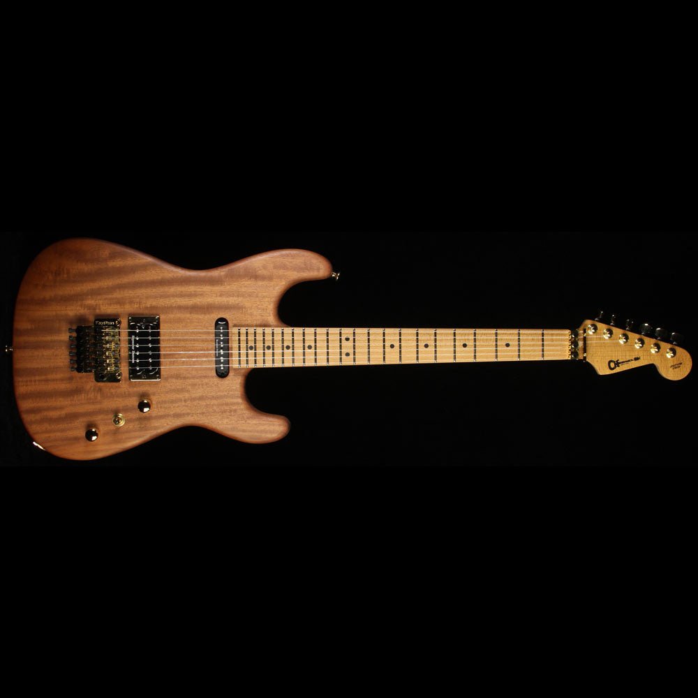 Charvel Custom Shop Exclusive Cooked Mahogany San Dimas Electric Guitar Natural — 2