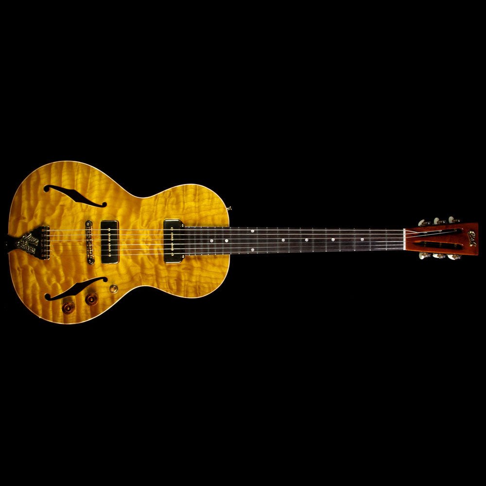 B&G Guitars LIttle Sister Electric Guitar Lemon Burst — 2
