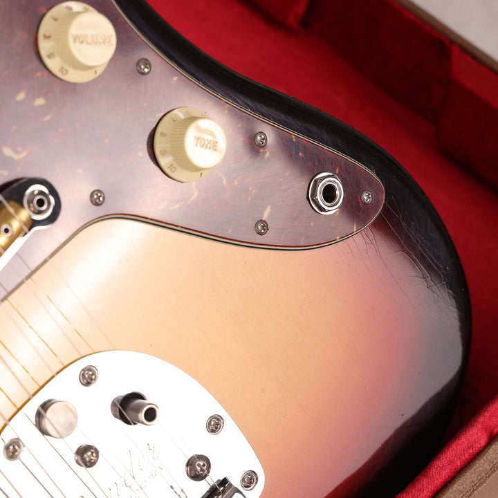 Fender Custom Shop Music Zoo Exclusive Rockmaster Jazzmaster Masterbuilt Jason Smith Chocolate 3-Tone Sunburst