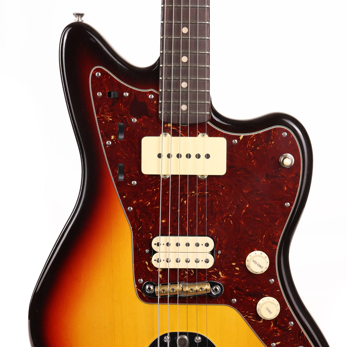 Fender Custom Shop Music Zoo Exclusive Rockmaster Jazzmaster Masterbuilt Jason Smith Chocolate 3-Tone Sunburst — 4