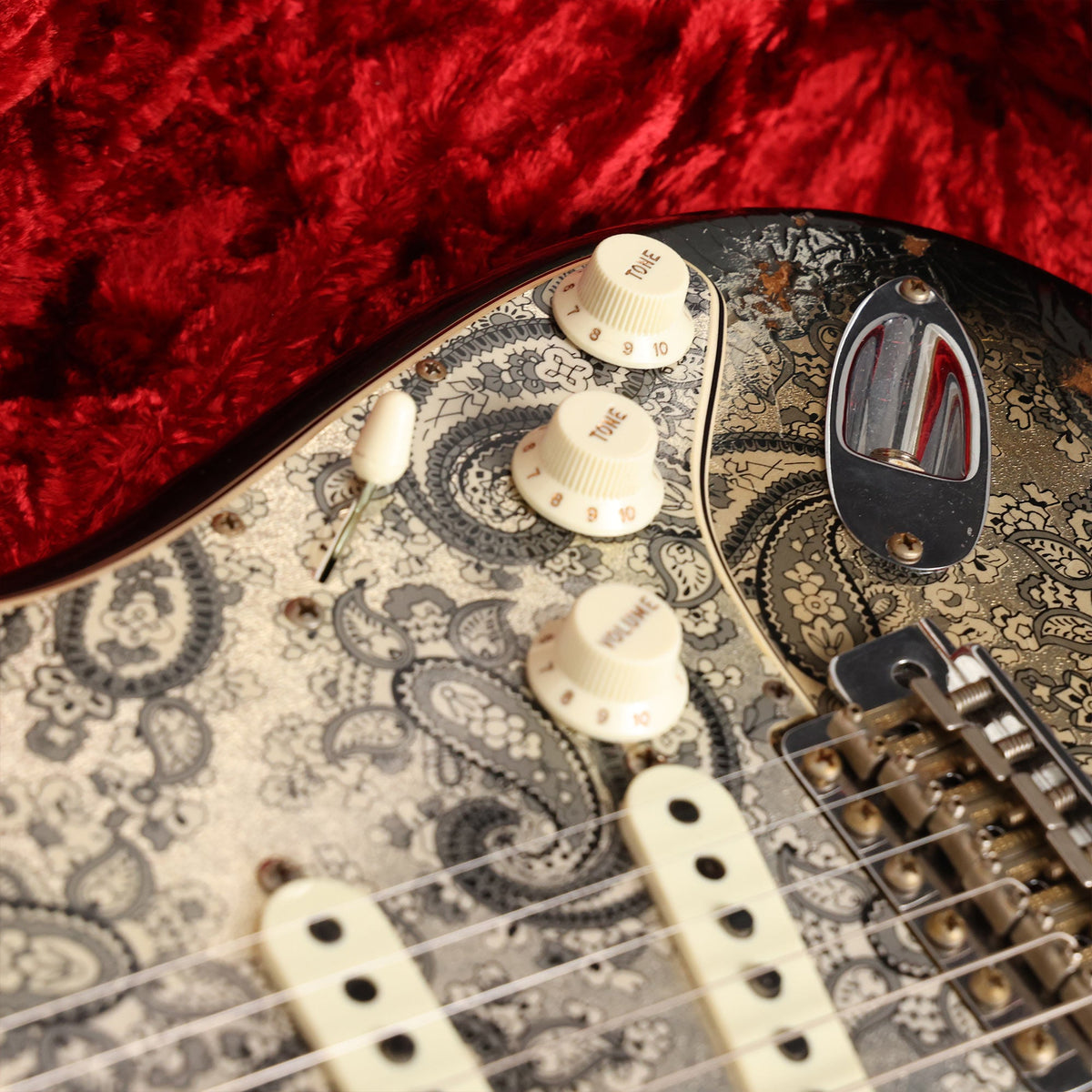 Fender Custom Shop Limited Edition 1968 Stratocaster Black Paisley 2018 — 7