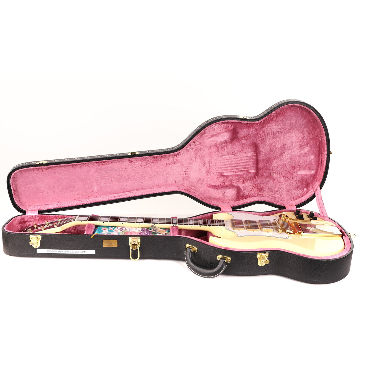 Gibson Custom Shop Jimi Hendrix 1967 SG Custom Guitar Aged Polaris White 2020 — 12