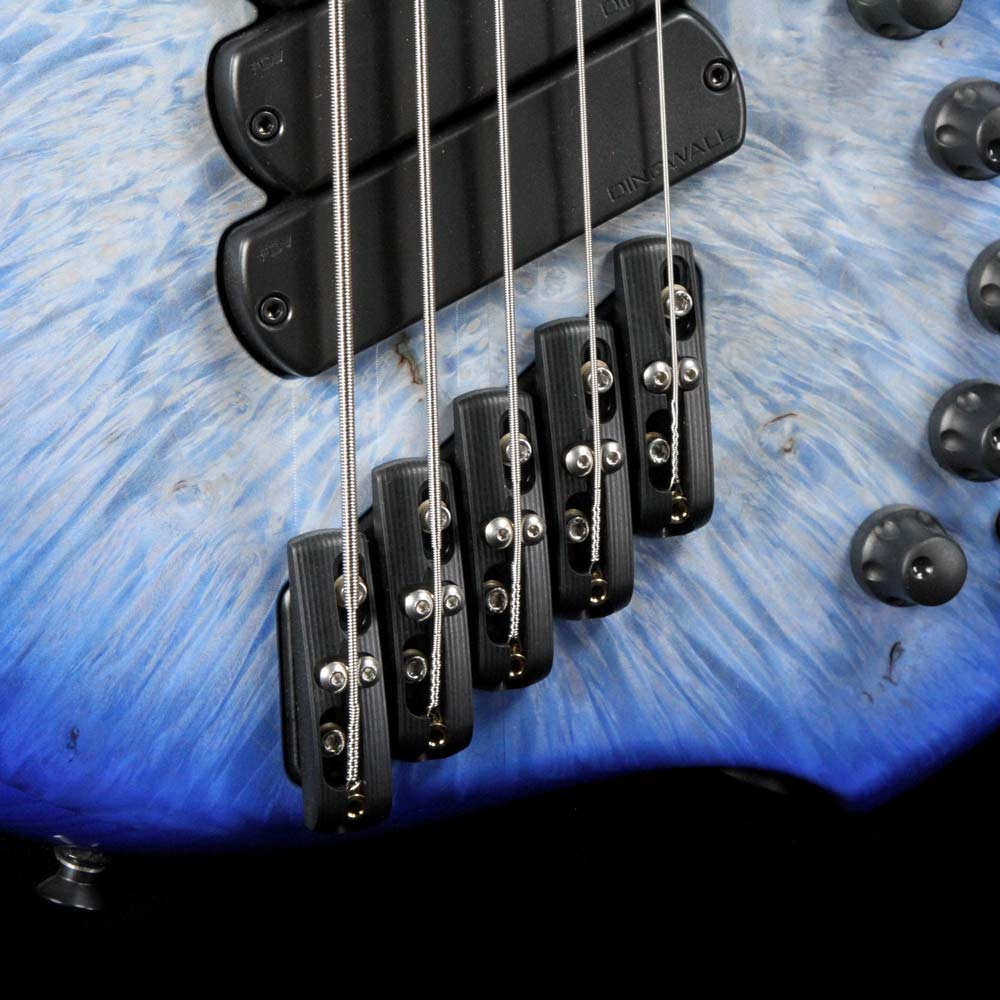 Dingwall Z3x 5-String Bass Faded Blue Jean Burst — 4