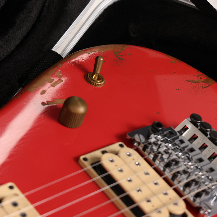 Charvel Custom Shop San Dimas Nitro Aged Fiesta Red Roasted Alder 2018