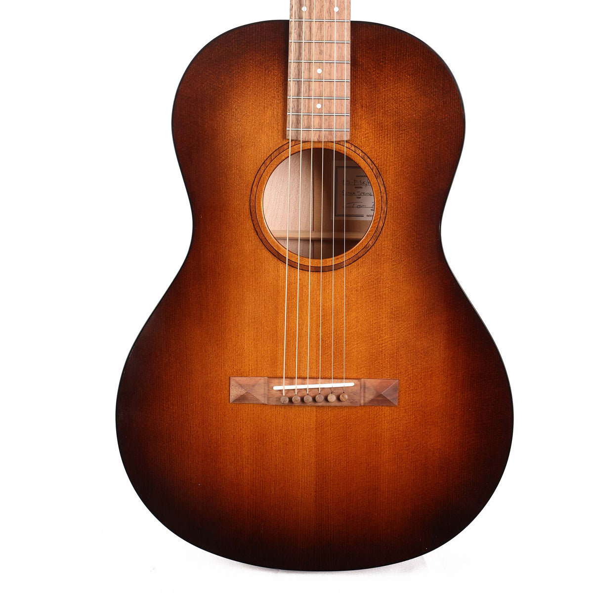 Bedell Earthsong Parlor Acoustic Root Beer Gloss Used — 1