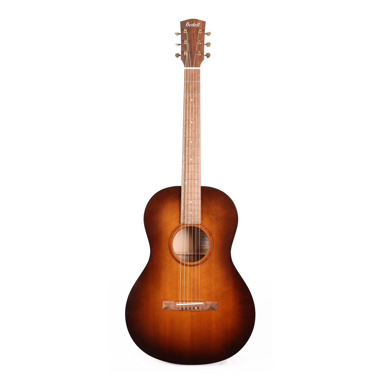 Bedell Earthsong Parlor Acoustic Root Beer Gloss Used — 2