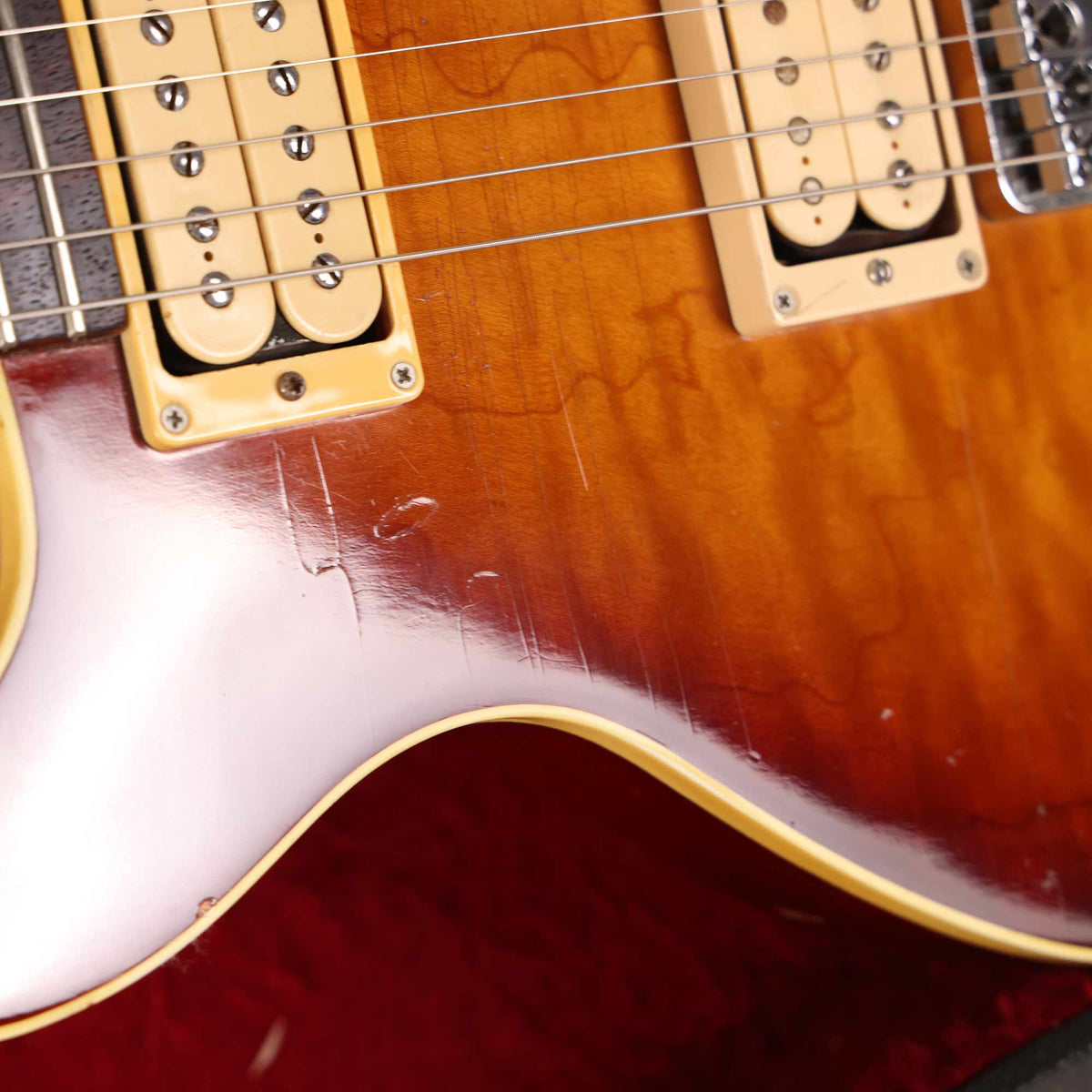 1979 Hamer Sunburst Guitar — 6
