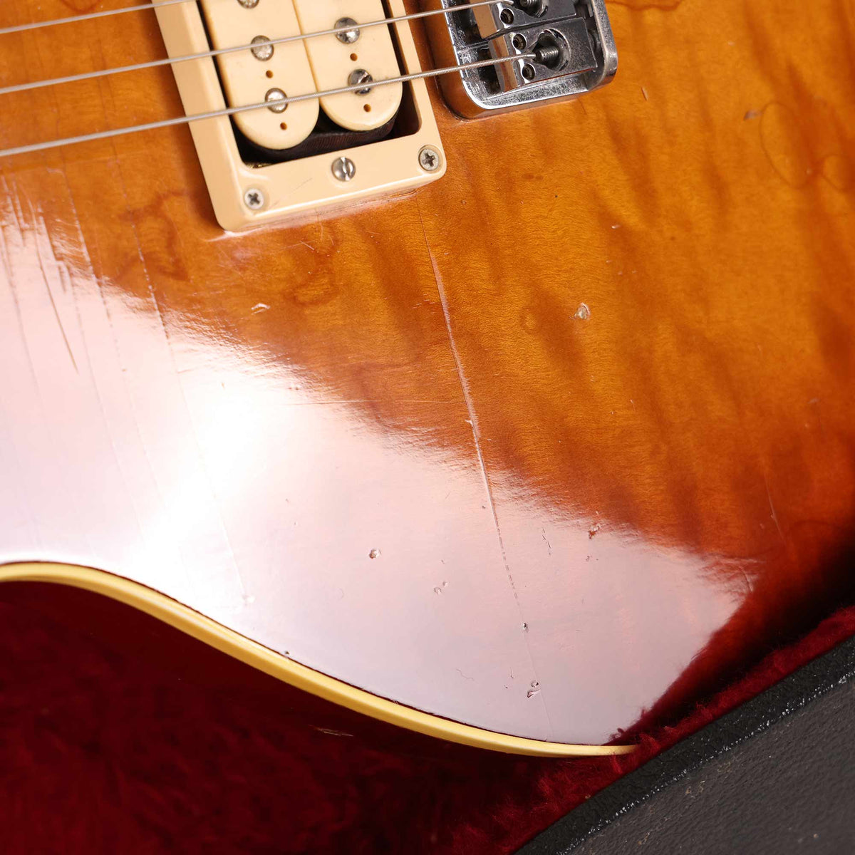 1979 Hamer Sunburst Guitar — 8