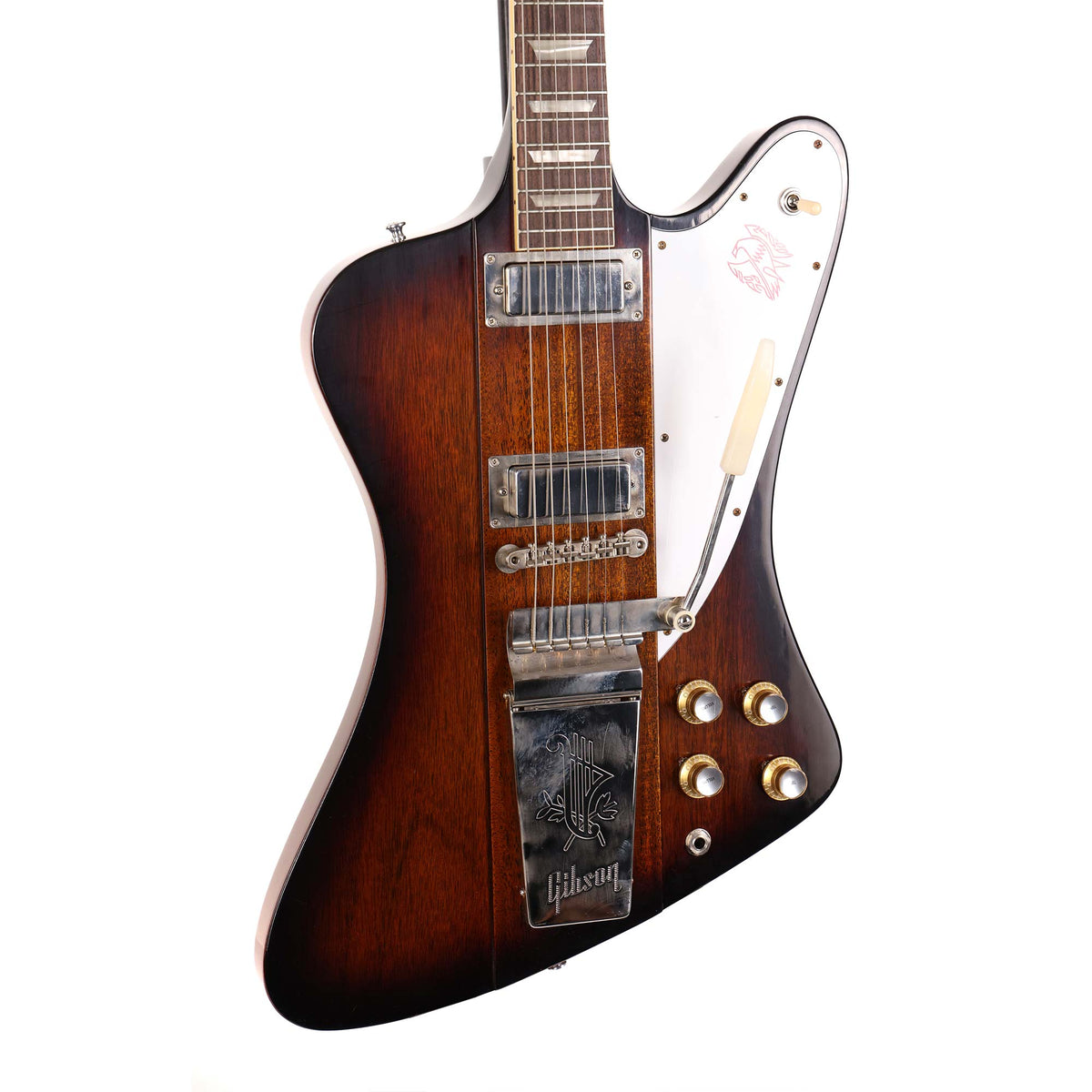 Gibson Custom Shop 1963 Firebird V Reissue Vintage Sunburst Used — 5