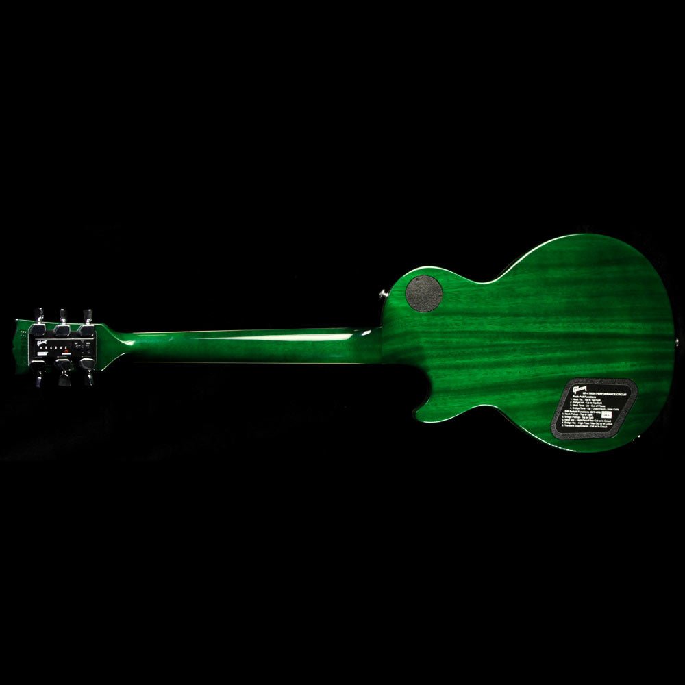 2017 Gibson Les Paul Classic HP Electric Guitar Green Ocean Burst — 3
