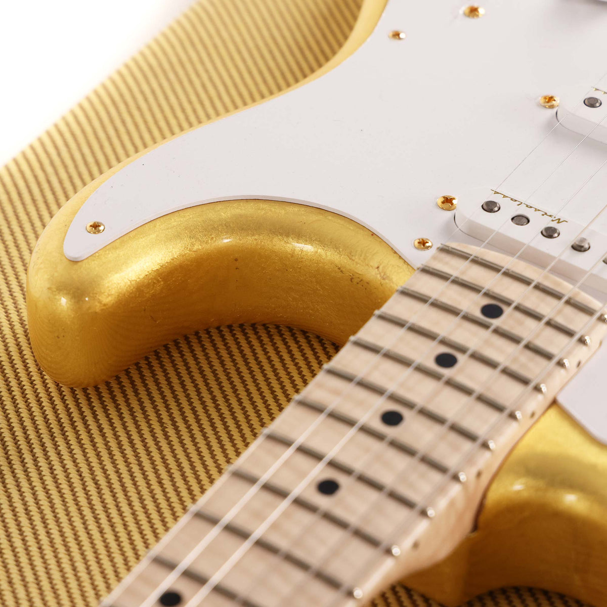Fender Custom Shop Eric Clapton Stratocaster Masterbuilt Todd Krause Gold Leaf — 9