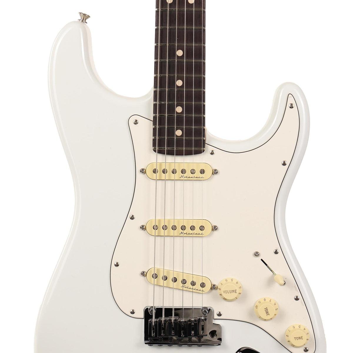 Fender Custom Shop Jeff Beck Stratocaster Masterbuilt Todd Krause Olympic White — 4