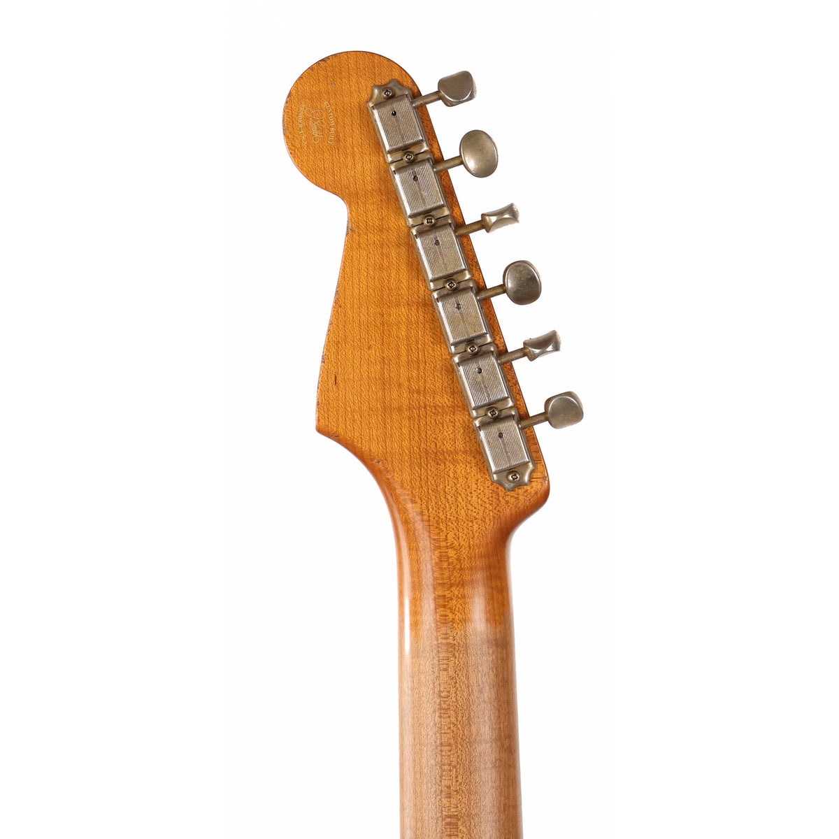 Fender Custom Shop '60 Stratocaster Roasted Alder Masterbuilt Jason Smith Olympic Pearl over Paisley — 5