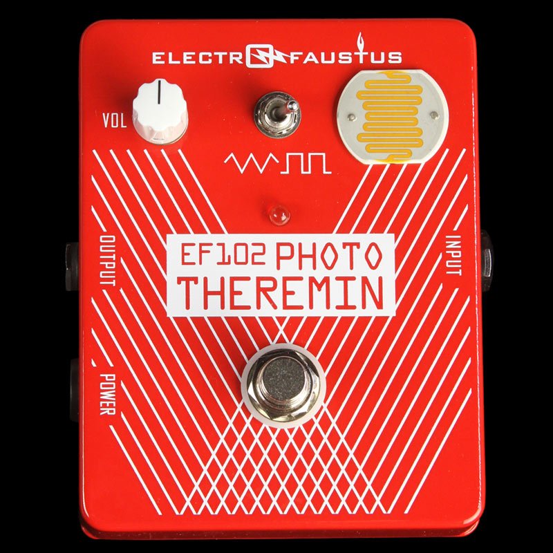 theremin pedal Electro Faustus EF102 Photo Theremin Effects Pedal