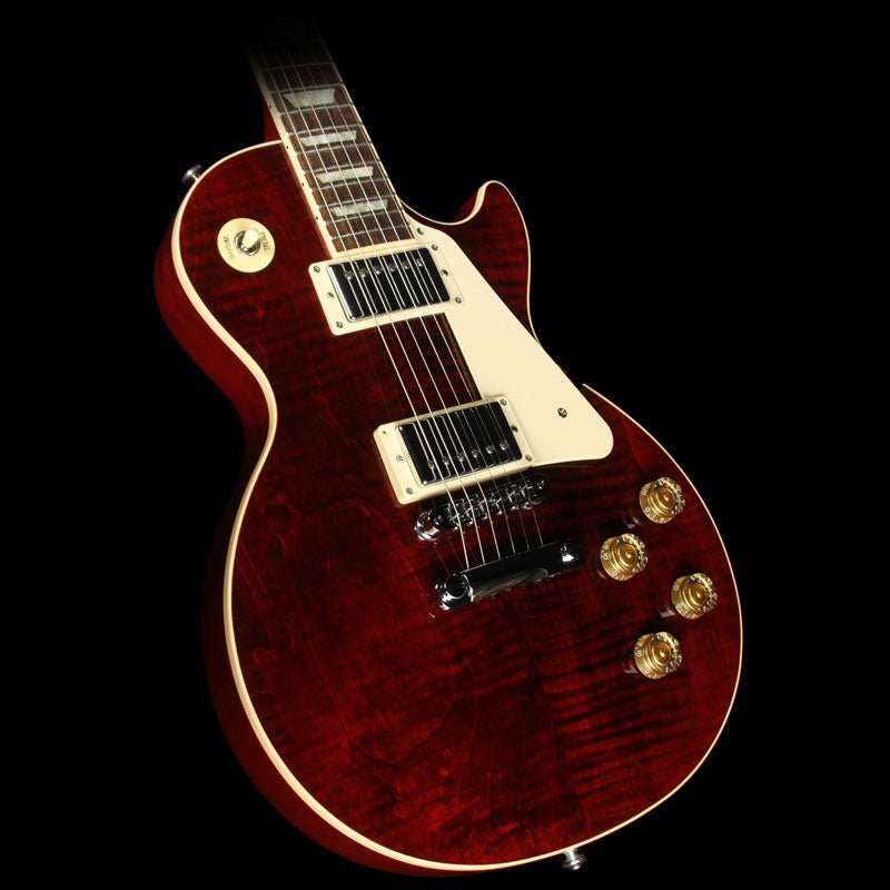 2016 Gibson Les Paul Traditional Premium Electric Guitar Wine Red — 1