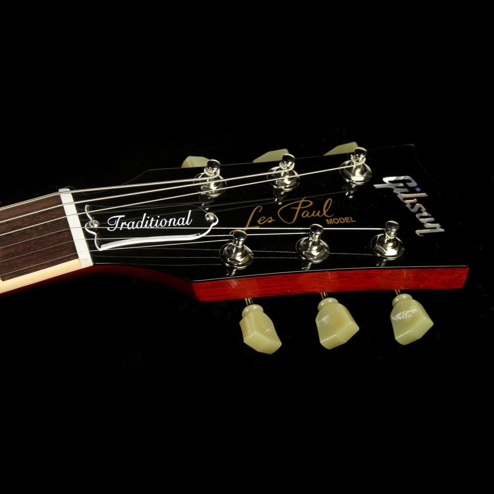 2016 Gibson Les Paul Traditional Premium Electric Guitar Wine Red — 4