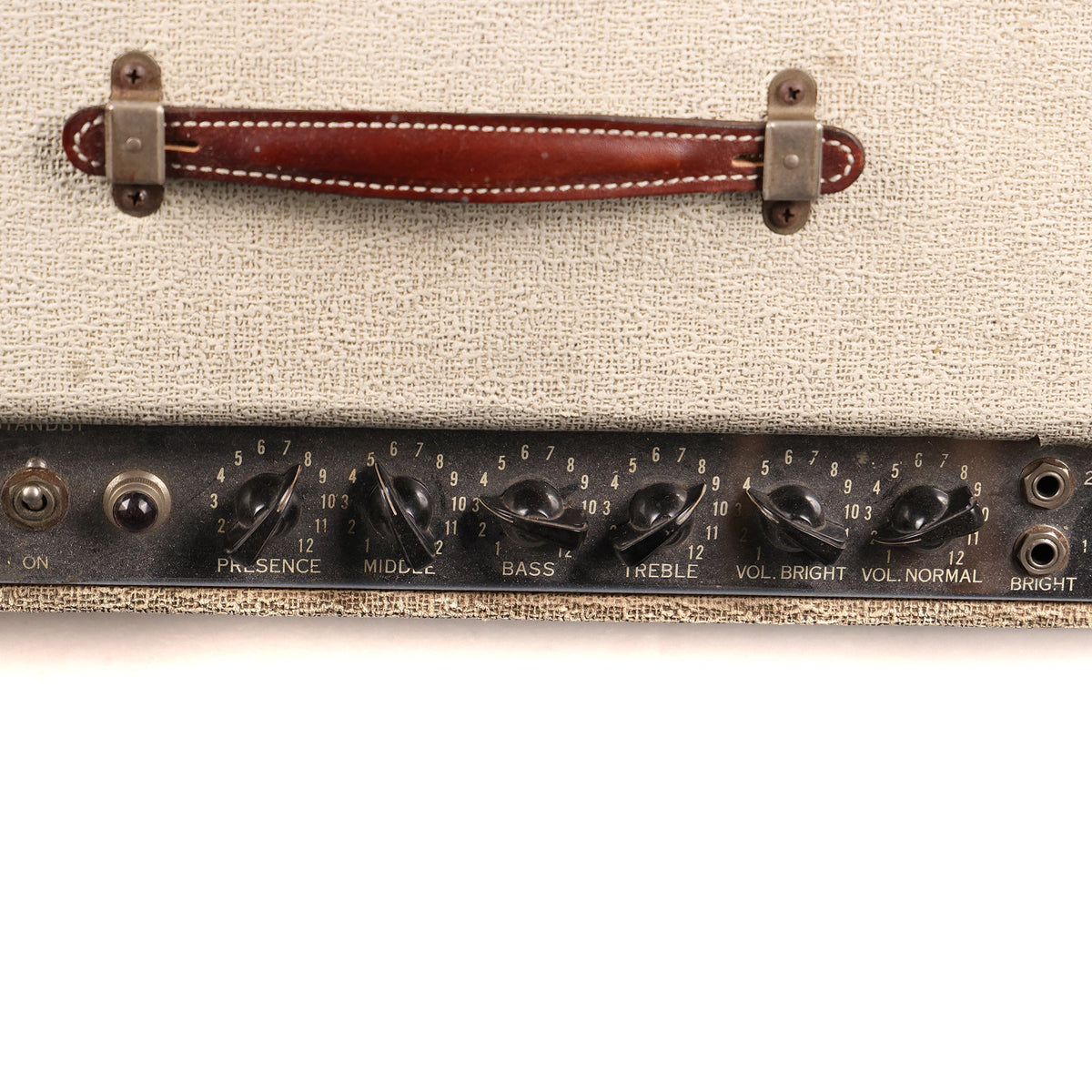 1959 Fender Bassman 5F6-A 4x10 Amplifier White - Local Pickup Only — 5