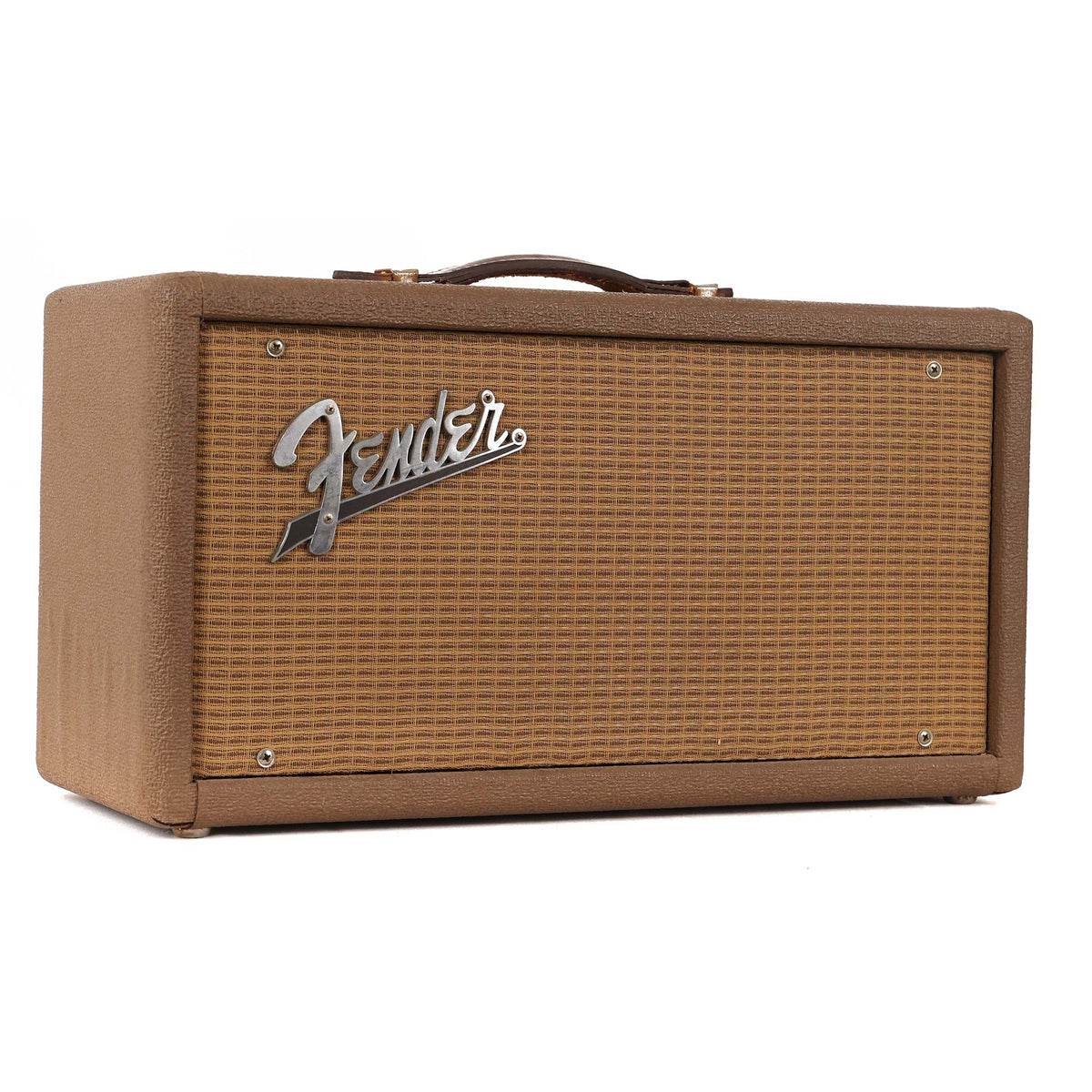 1962 Fender Reverb Tank Brown Tolex — 1