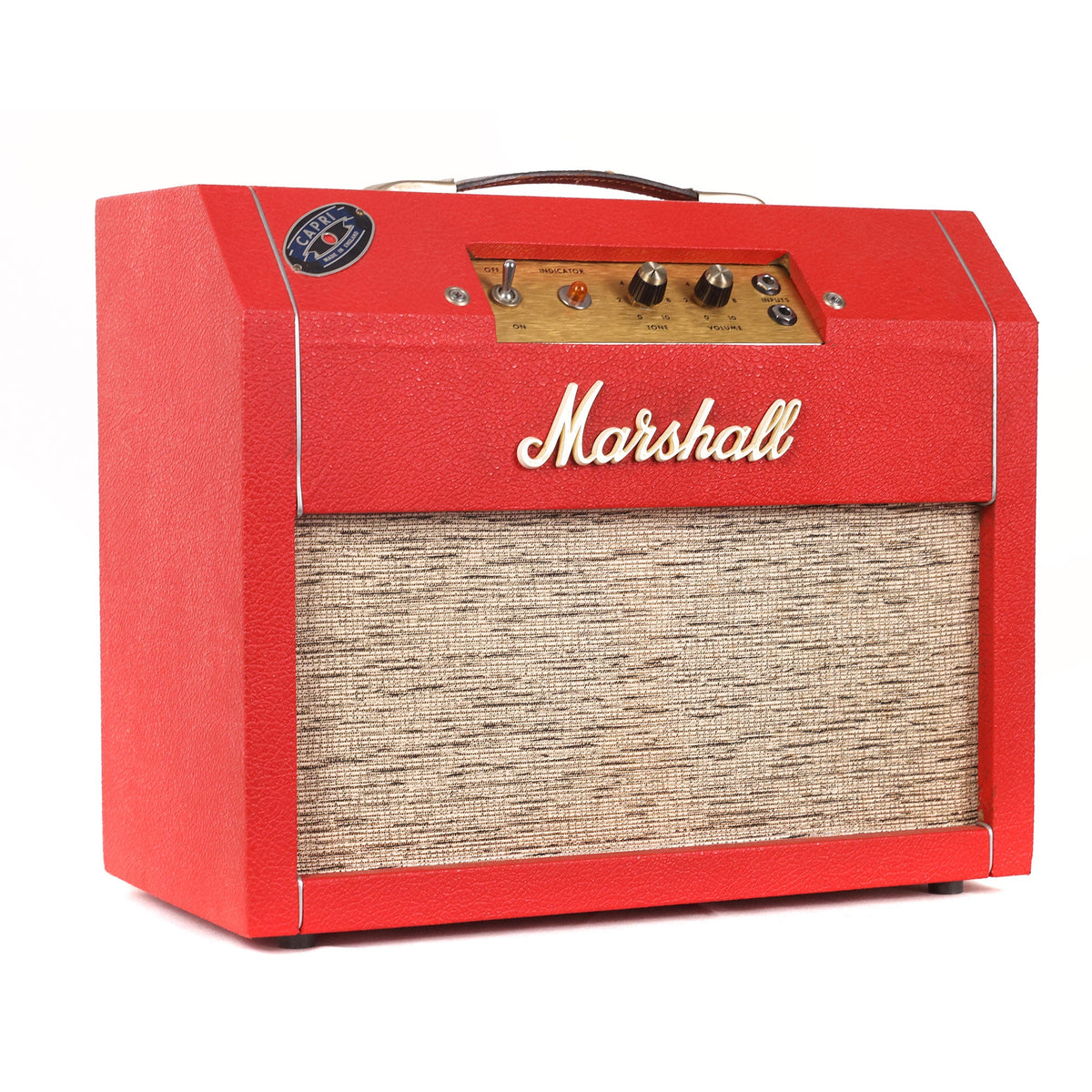 1960s Marshall Capri Combo Amplifier Red Tolex — 1