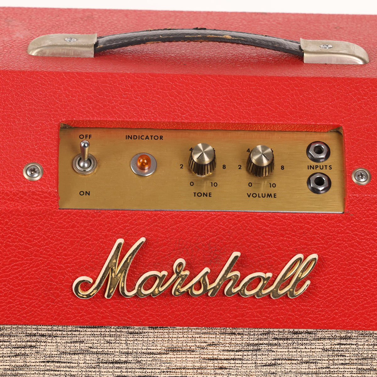 1960s Marshall Capri Combo Amplifier Red Tolex — 3