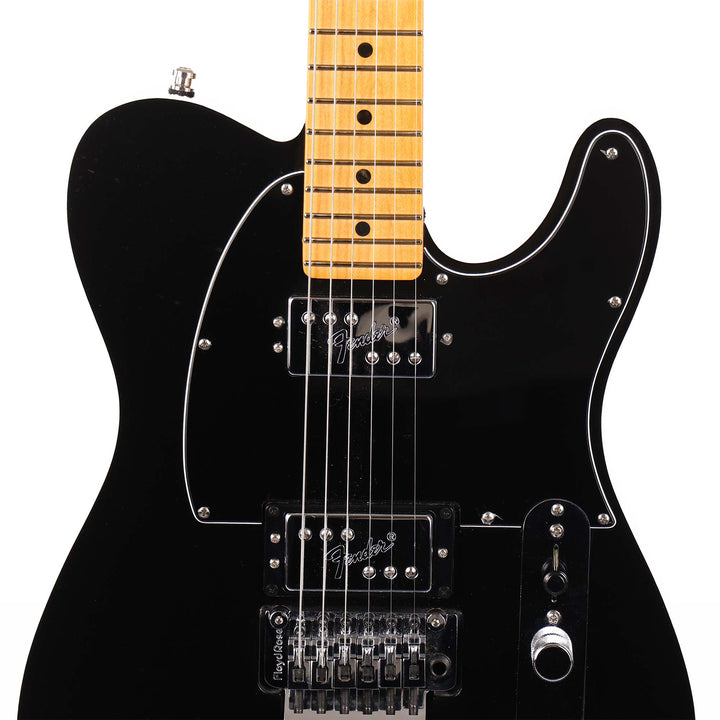 Fender American Ultra Luxe Telecaster Floyd Rose HH Mystic Black 2021