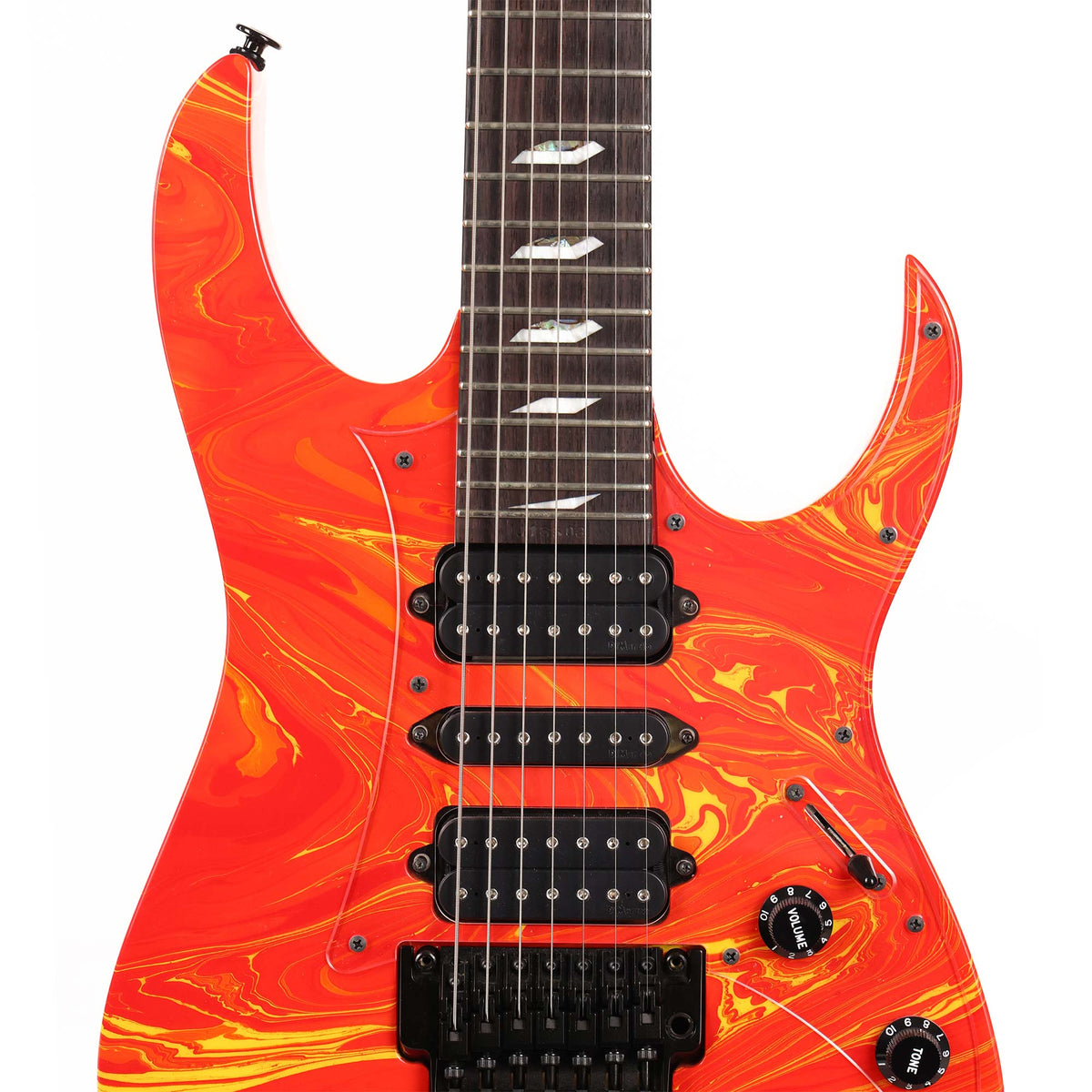 Ibanez UV77WFR Passion And Warfare 25th Anniversary Steve Vai Universe 2016 — 4