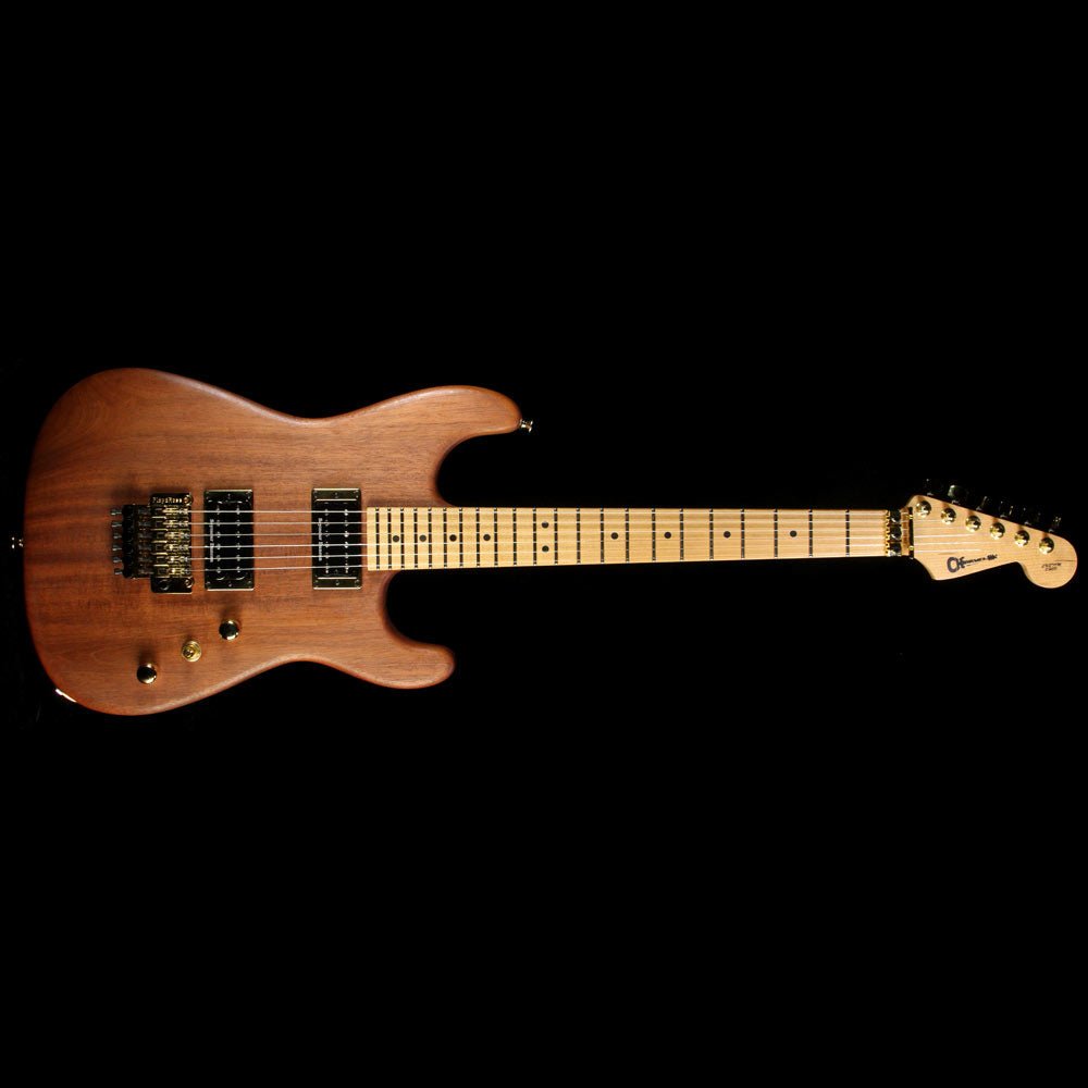 Charvel Custom Shop Roasted Mahogany San Dimas Electric Guitar Natural — 2