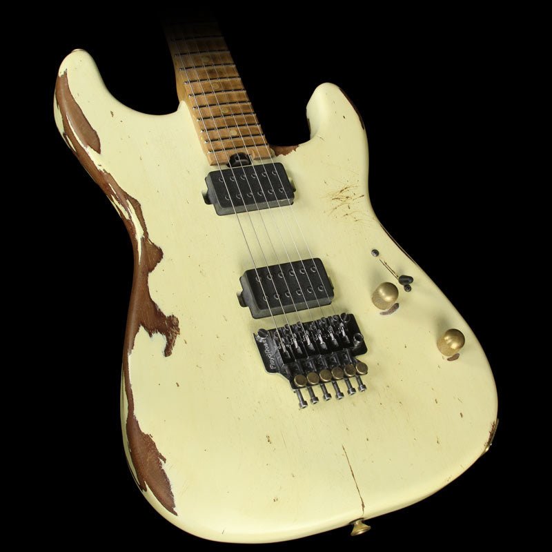 Charvel Custom Shop Nitro Aged and Roasted San Dimas Electric Guitar Vanilla Shake — 1