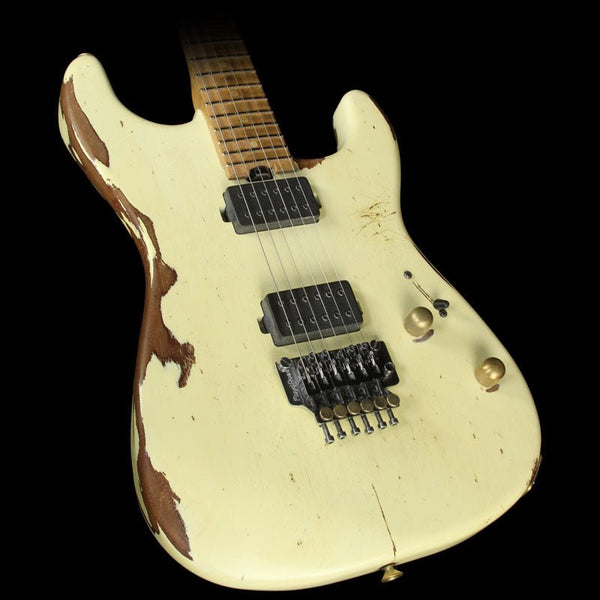 Charvel Custom Shop Nitro Aged and Roasted San Dimas Electric Guitar Vanilla Shake