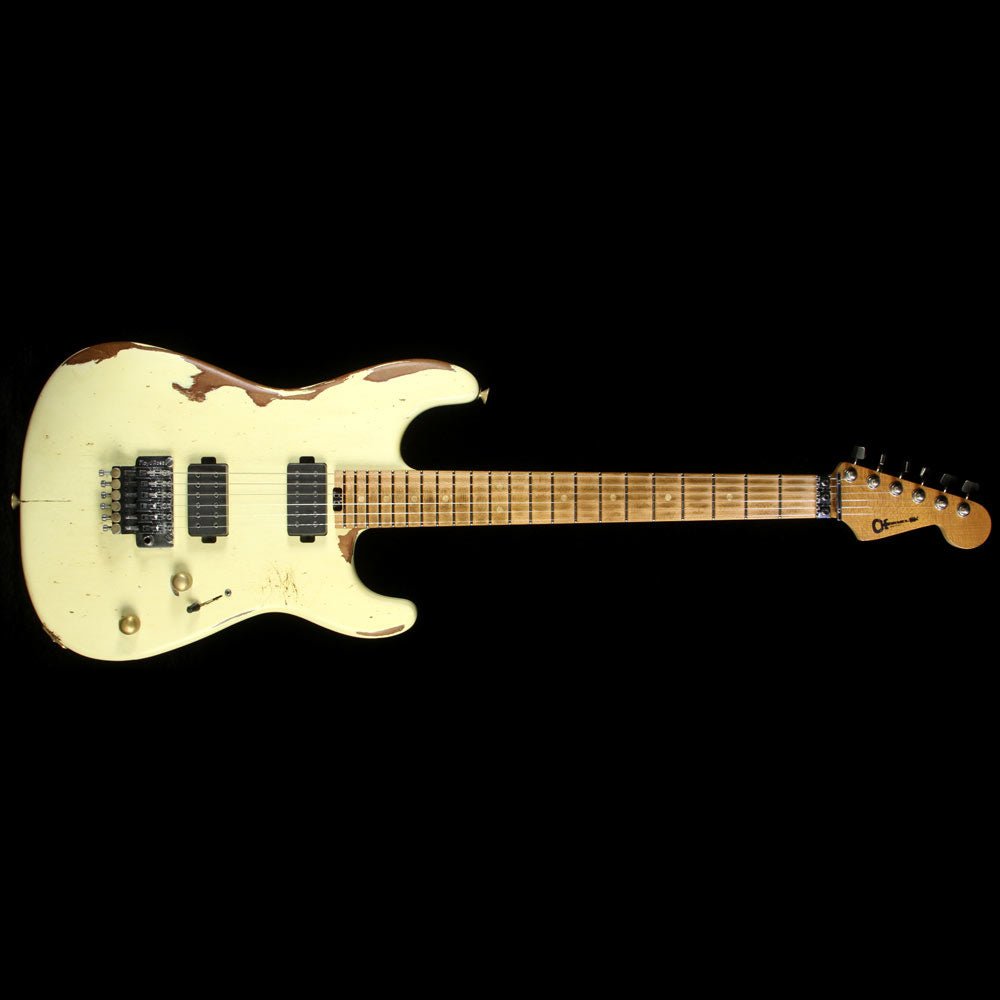 Charvel Custom Shop Nitro Aged and Roasted San Dimas Electric Guitar Vanilla Shake — 2