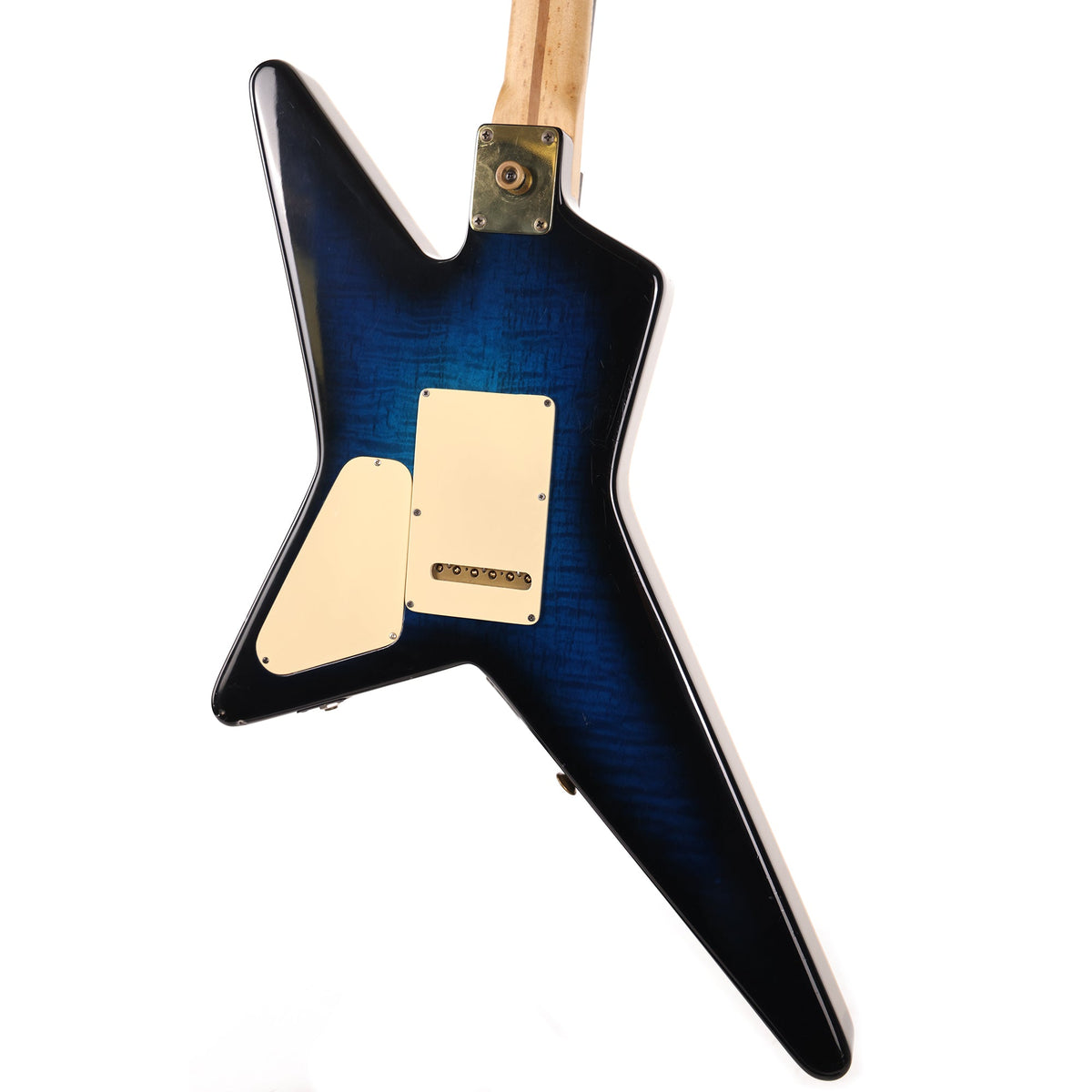 1980 Charvel 'Pre-Production' Star Flame Maple Transparent Blue — 3