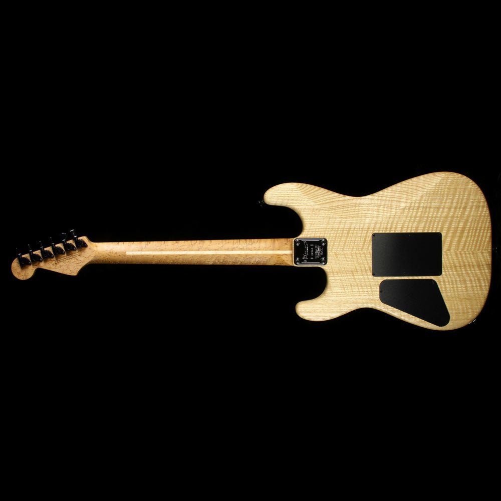 Charvel Custom Shop Flamed Sassafras San Dimas Electric Guitar Natural — 3