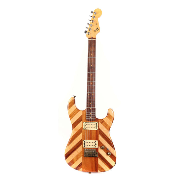 1980 Charvel 'Pre-Production' Butcher Block Guitar | The Music Zoo