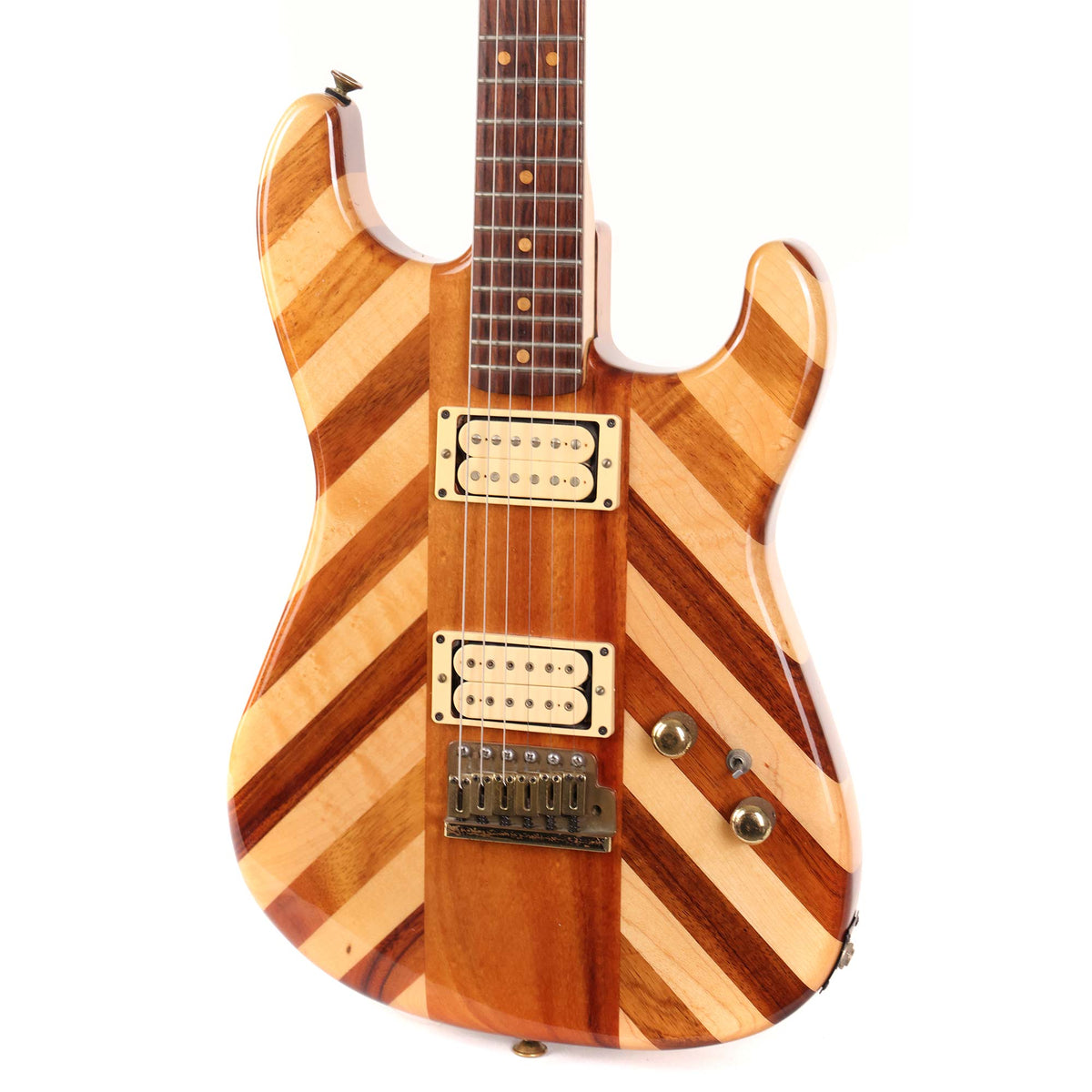1980 Charvel 'Pre-Production' Butcher Block Guitar — 5