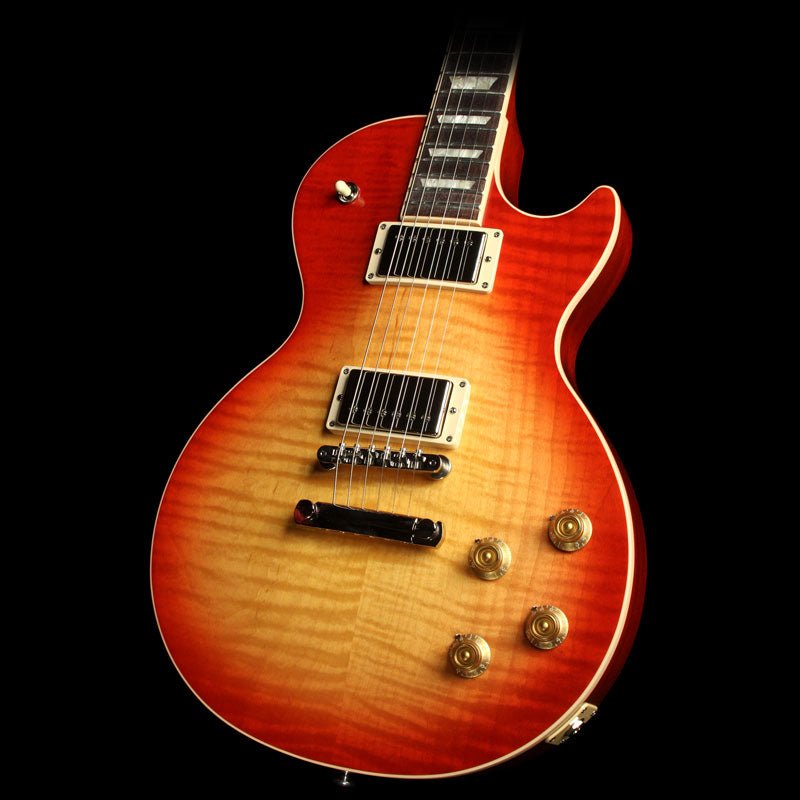 2017 Gibson Les Paul Traditional T Electric Guitar Heritage Cherry Sunburst — 1