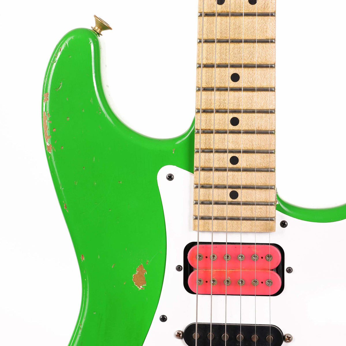 Charvel Custom Shop So Cal HSH Nitro Aged Slime Green 2022 — 5