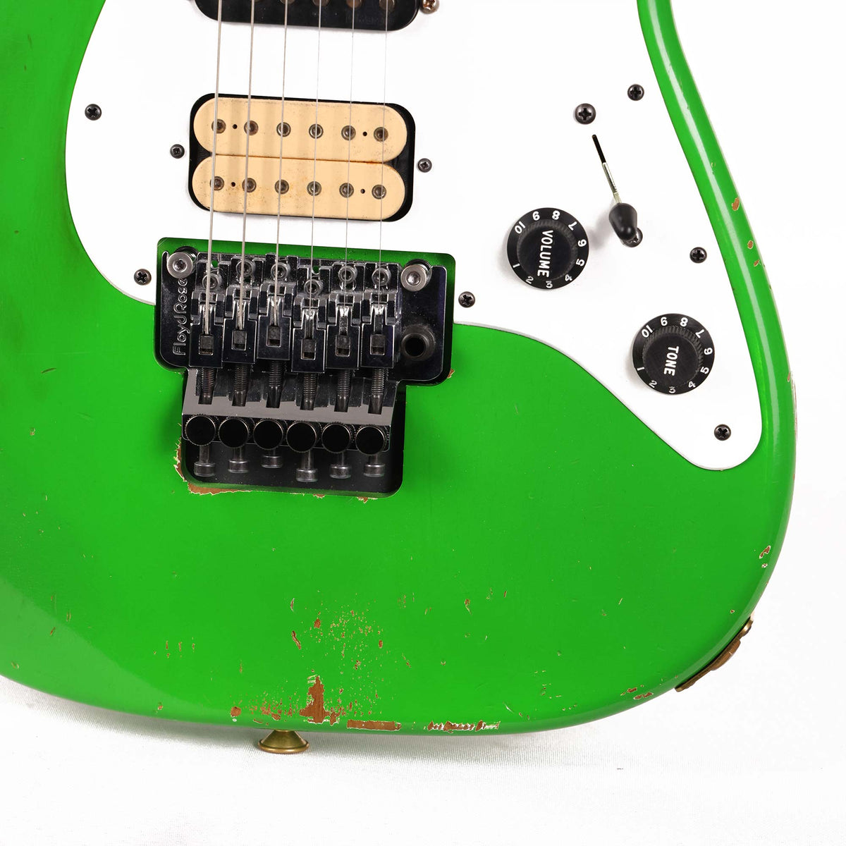 Charvel Custom Shop So Cal HSH Nitro Aged Slime Green 2022 — 8
