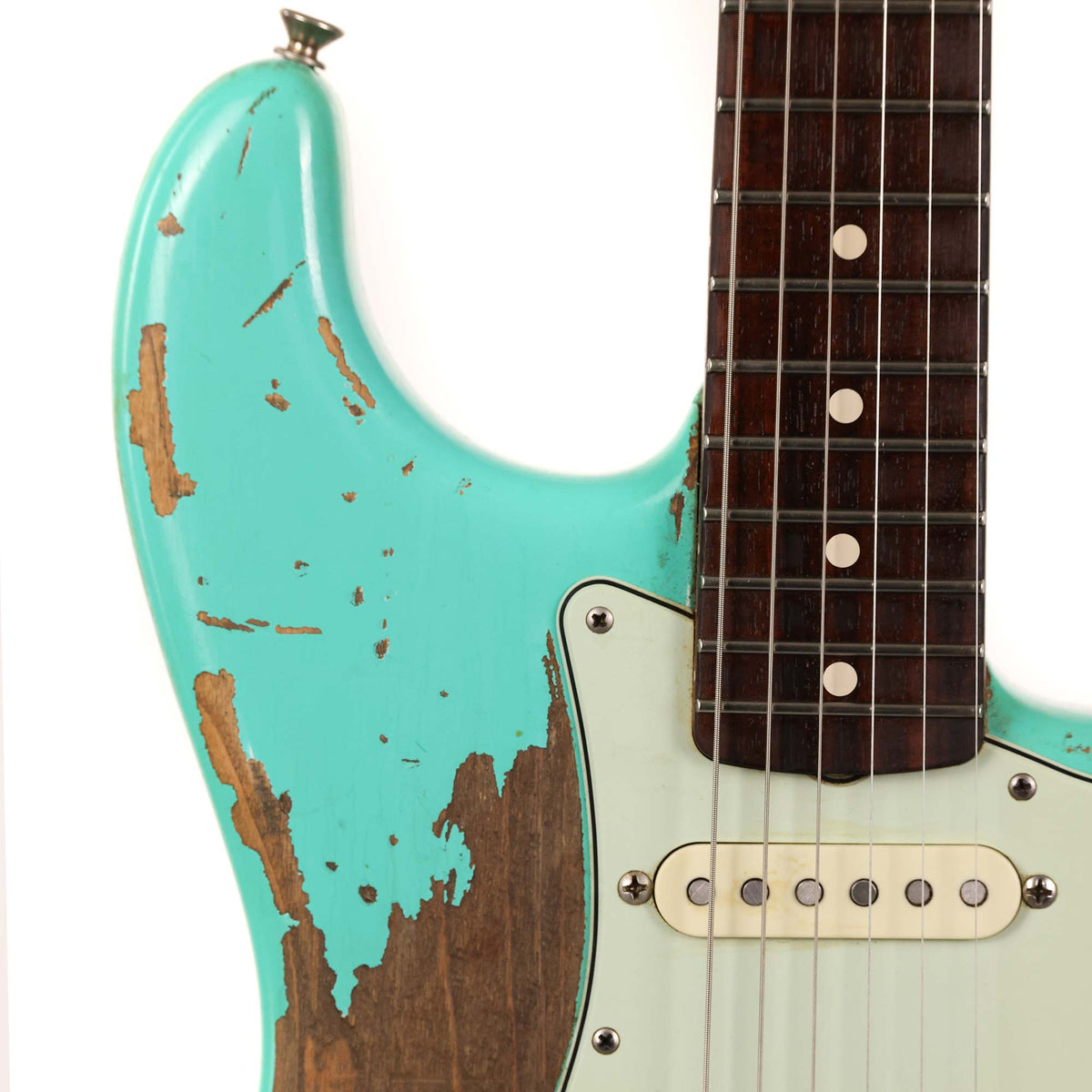Fender Custom Shop 1962 Stratocaster Ultimate Relic Seafoam Green Masterbuilt Jason Smith 2015 — 4