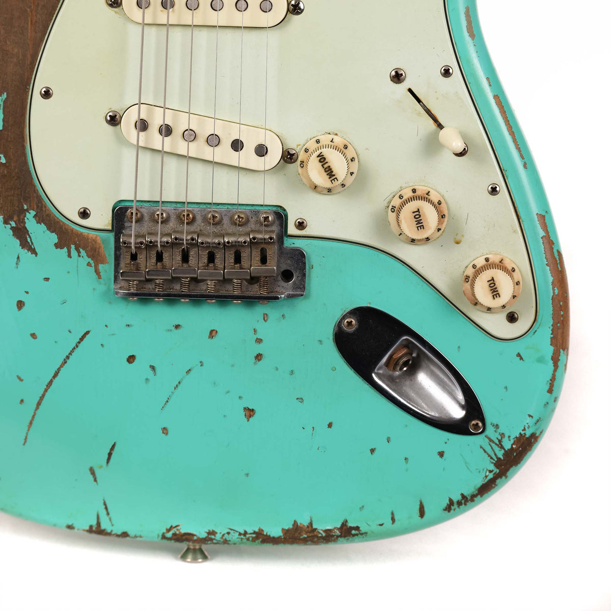 Fender Custom Shop 1962 Stratocaster Ultimate Relic Seafoam Green Masterbuilt Jason Smith 2015 — 7