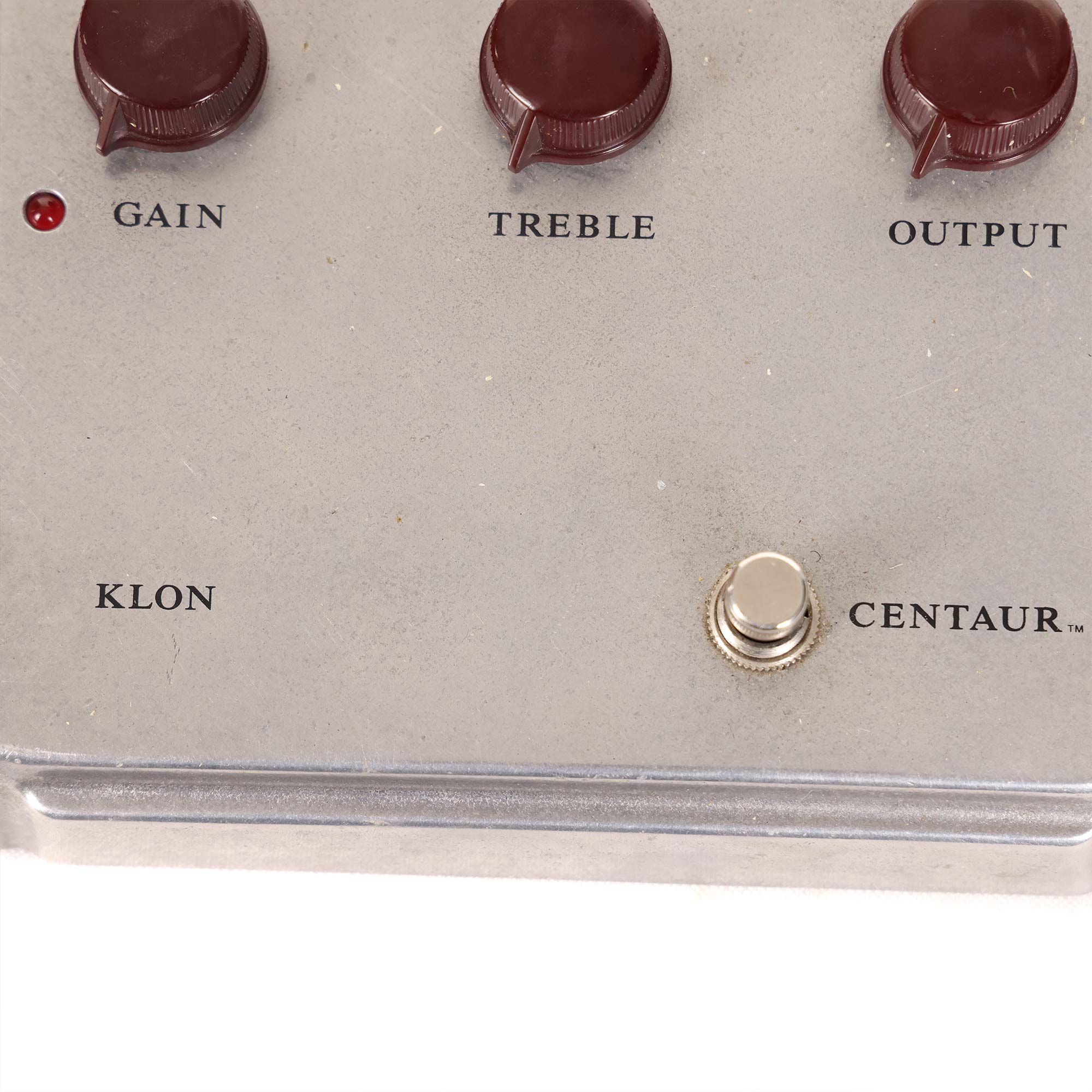 centaur pedal original Klon Centaur Professional Overdrive Pedal Silver No-Horsie