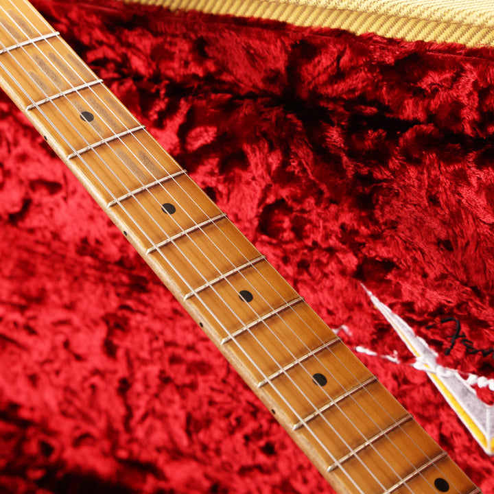 Fender Custom Shop Eric Clapton Stratocaster Journeyman Relic Masterbuilt Todd Krause Aged White Blonde