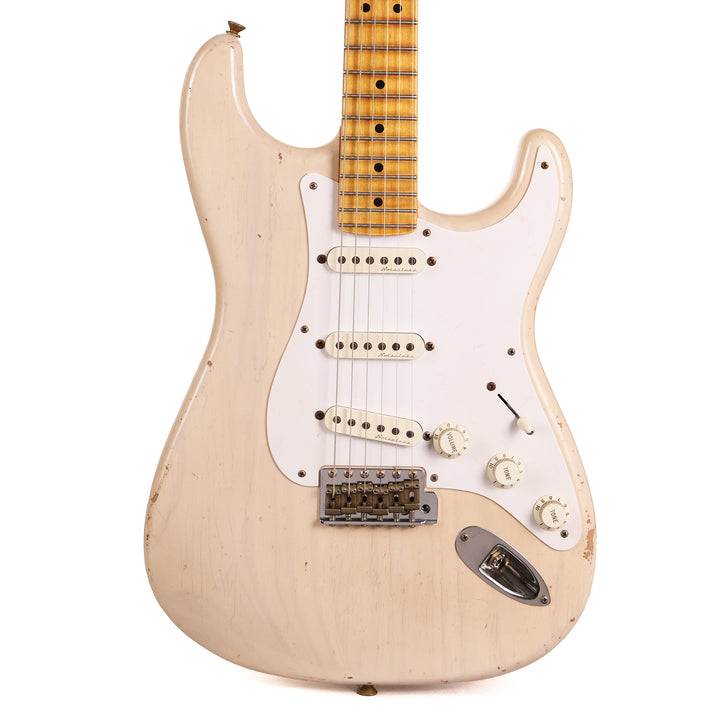 Fender Custom Shop Eric Clapton Stratocaster Journeyman Relic Masterbuilt Todd Krause Aged White Blonde